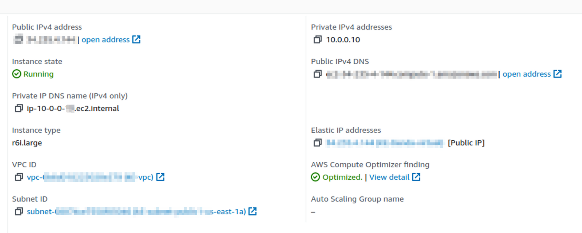 Change instance type